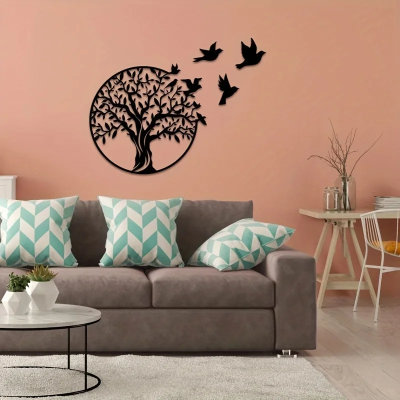Interior Design Home - CIFbuy-árbol de la vida artístico, decoración
