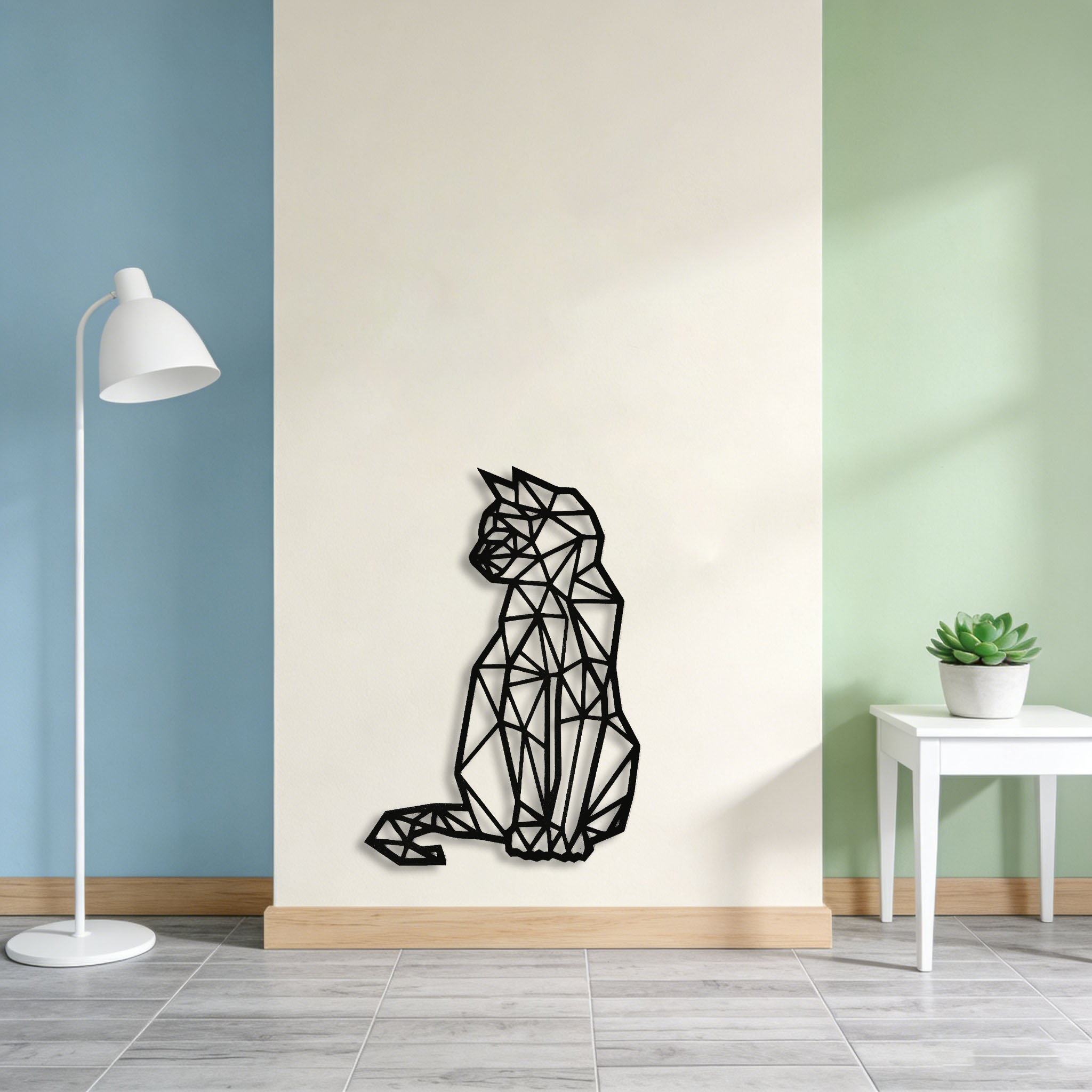 Interior Design Home - CIFBUY Arte de pared de hierro,