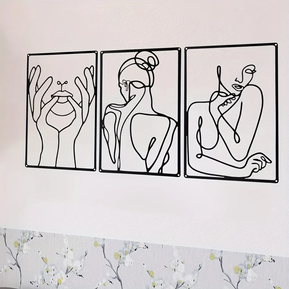 Arte de pared de Metal abstrac - Interior Design Home reseña y precio