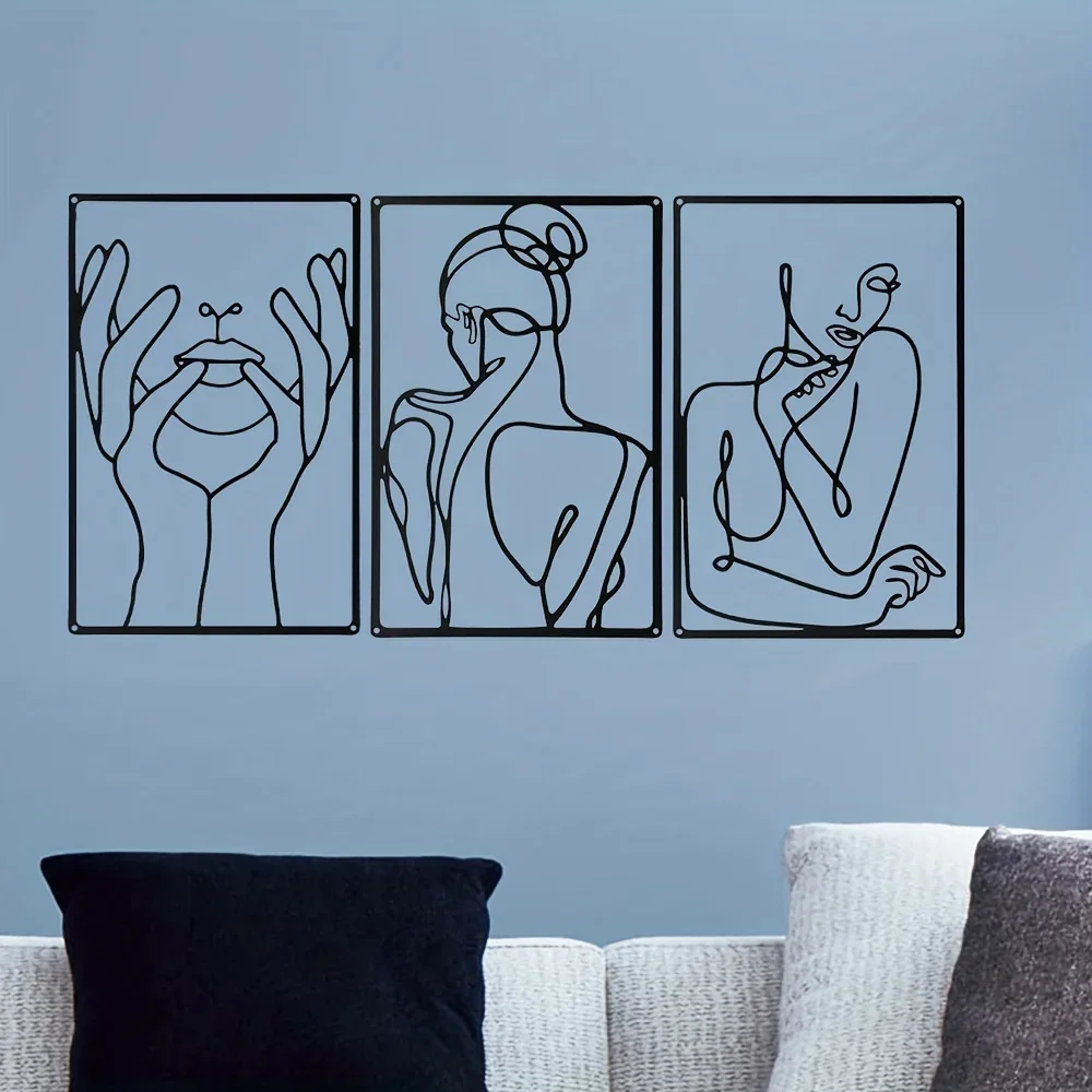 Arte de pared de Metal abstrac - Interior Design Home reseña y precio