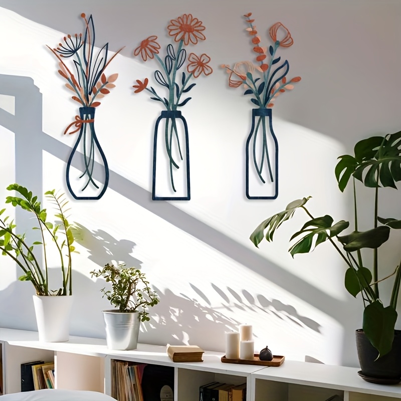 3 Esculturas Florales Grandes  - Interior Design Home reseña y precio