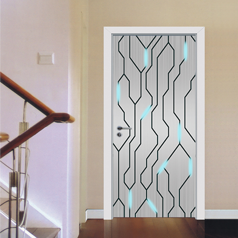 Pegatina de puerta moderna con - Interior Design Home reseña y precio