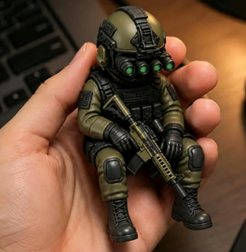 Figura de soldado táctico en m - Interior Design Apartment reseña y precio