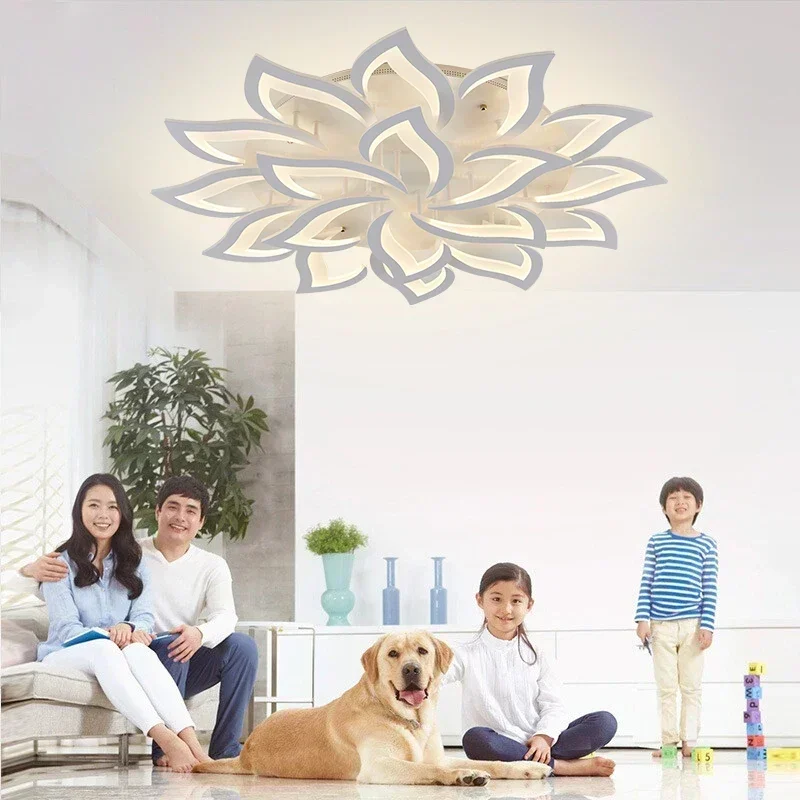 Candelabro de pétalos LED de d - Interior Design Years reseña y precio