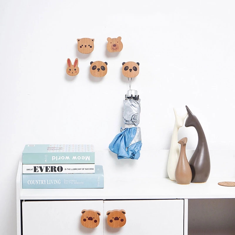 Gancho de madera con forma de  - Interior Design Home reseña y precio