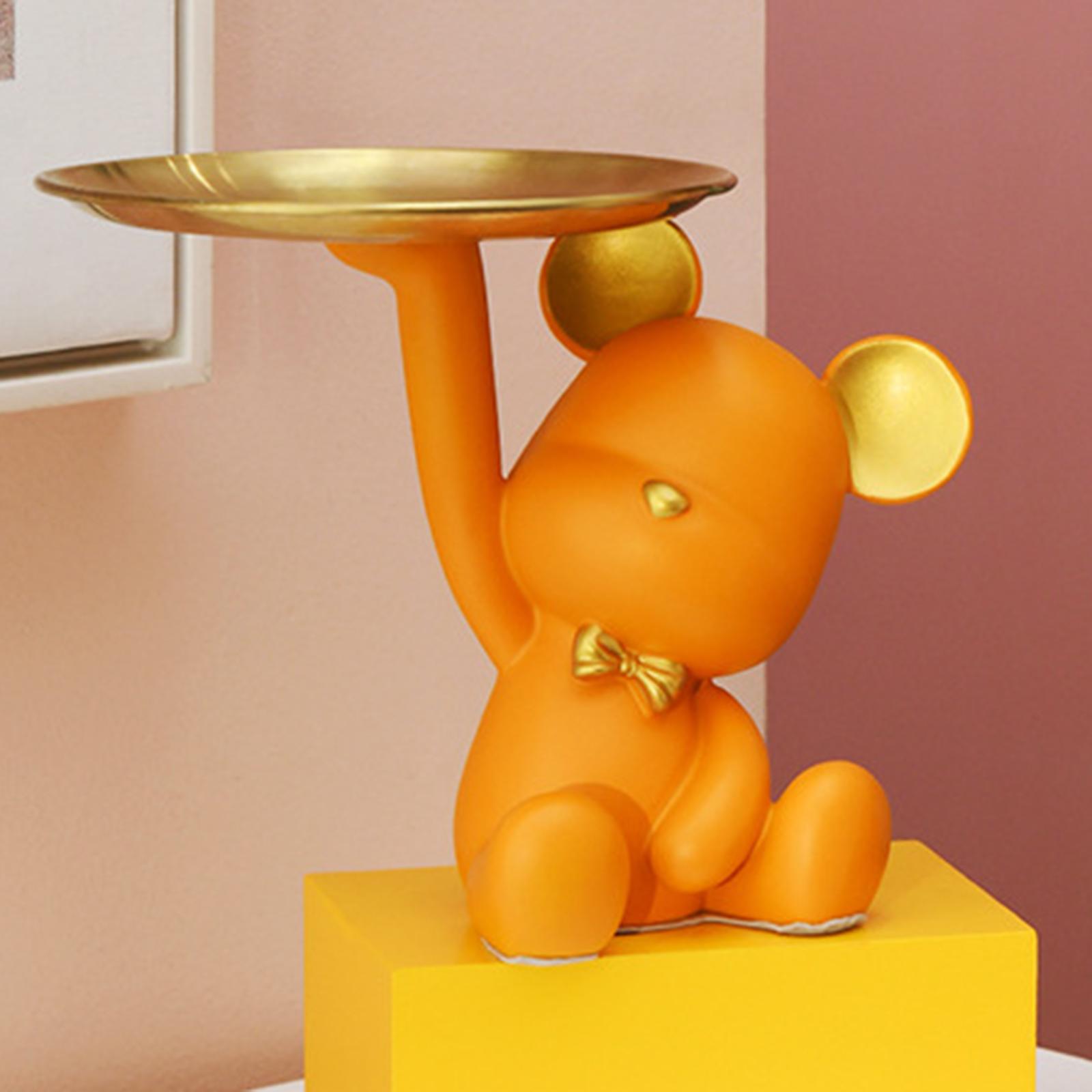 Estatuilla de oso de resina cr - Interior Design Apartment reseña y precio