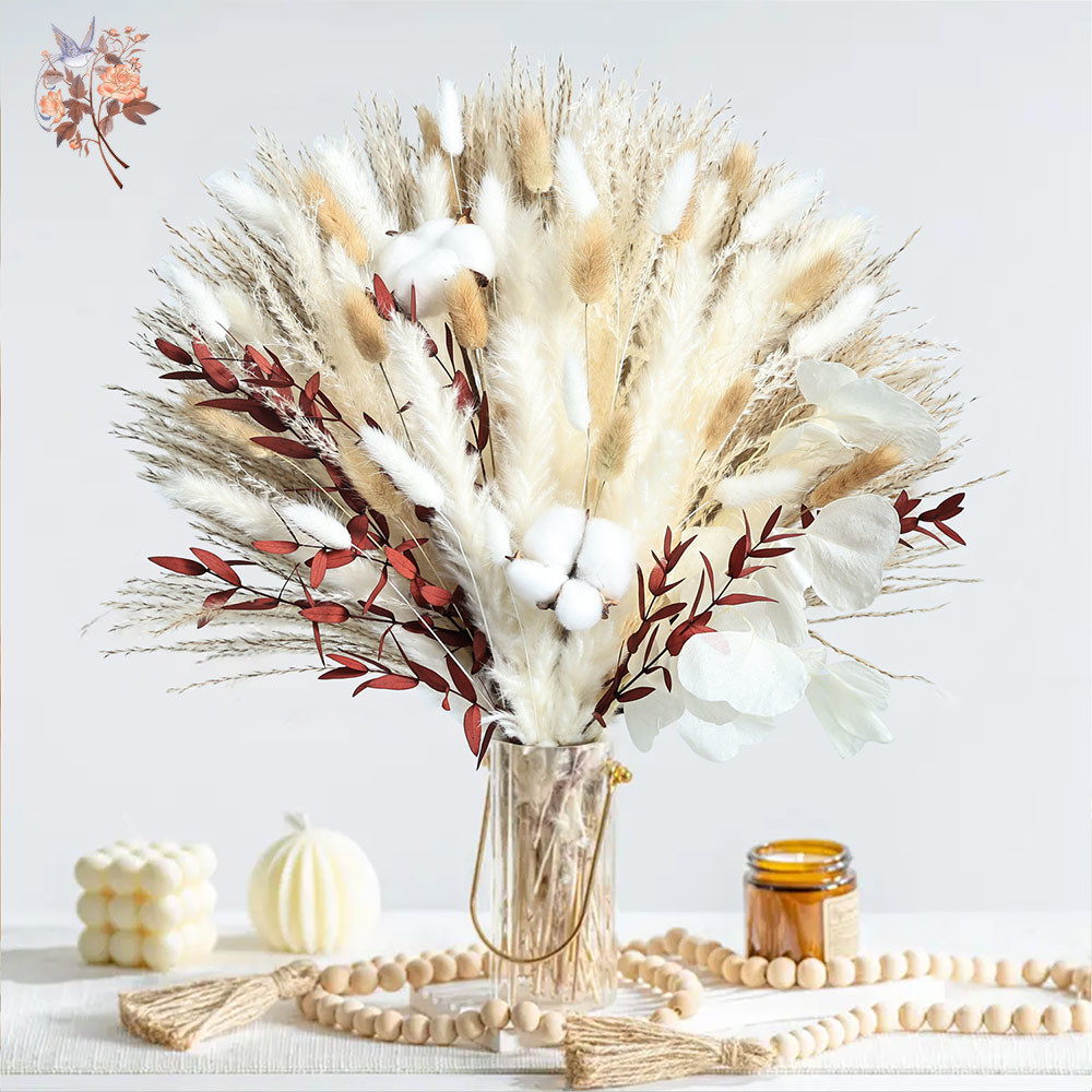 70 Uds. Ramo de flores de Pamp - Dried Pampas Bundle reseña y precio