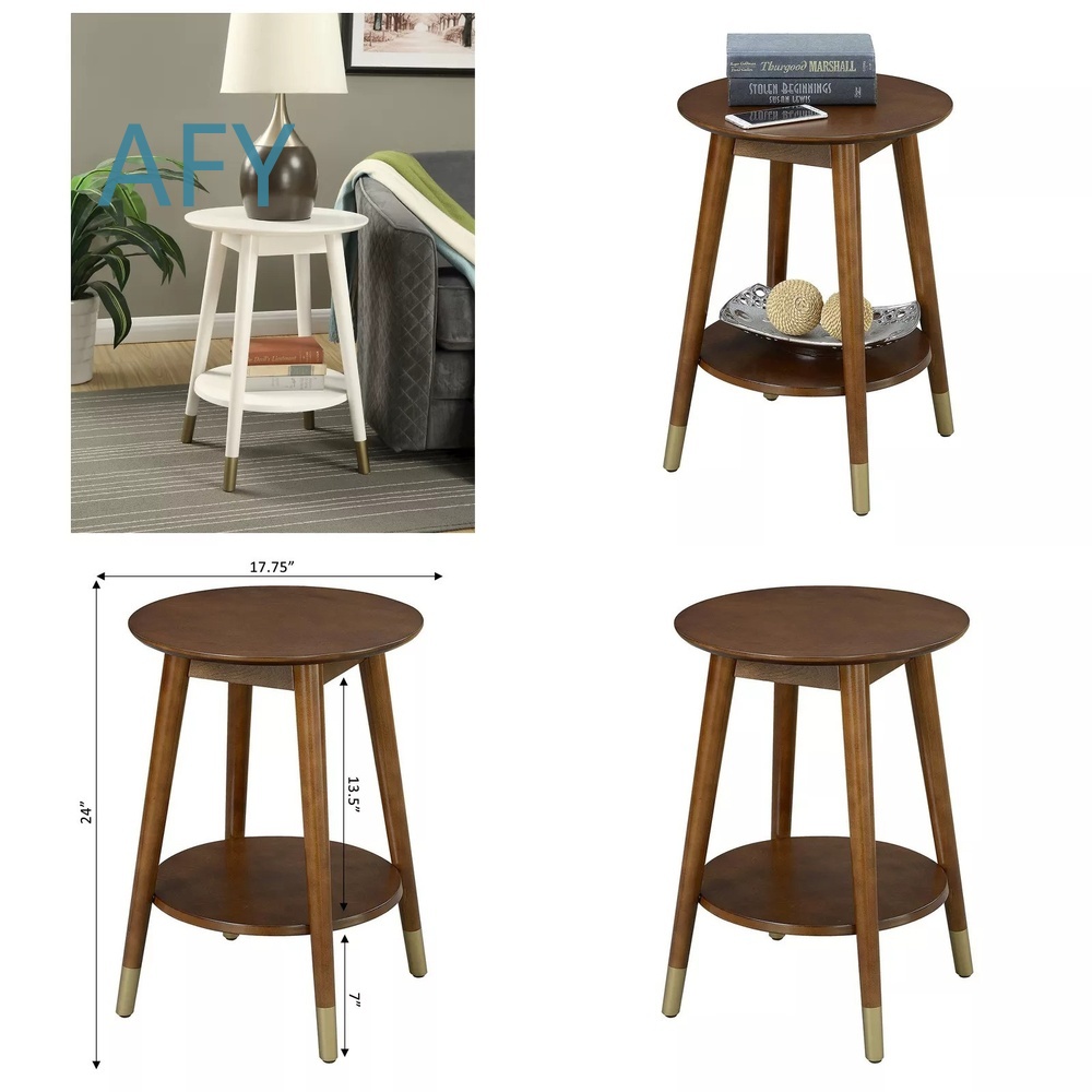 Mesa Auxiliar de Madera con Co - Muji Home Storage reseña y precio