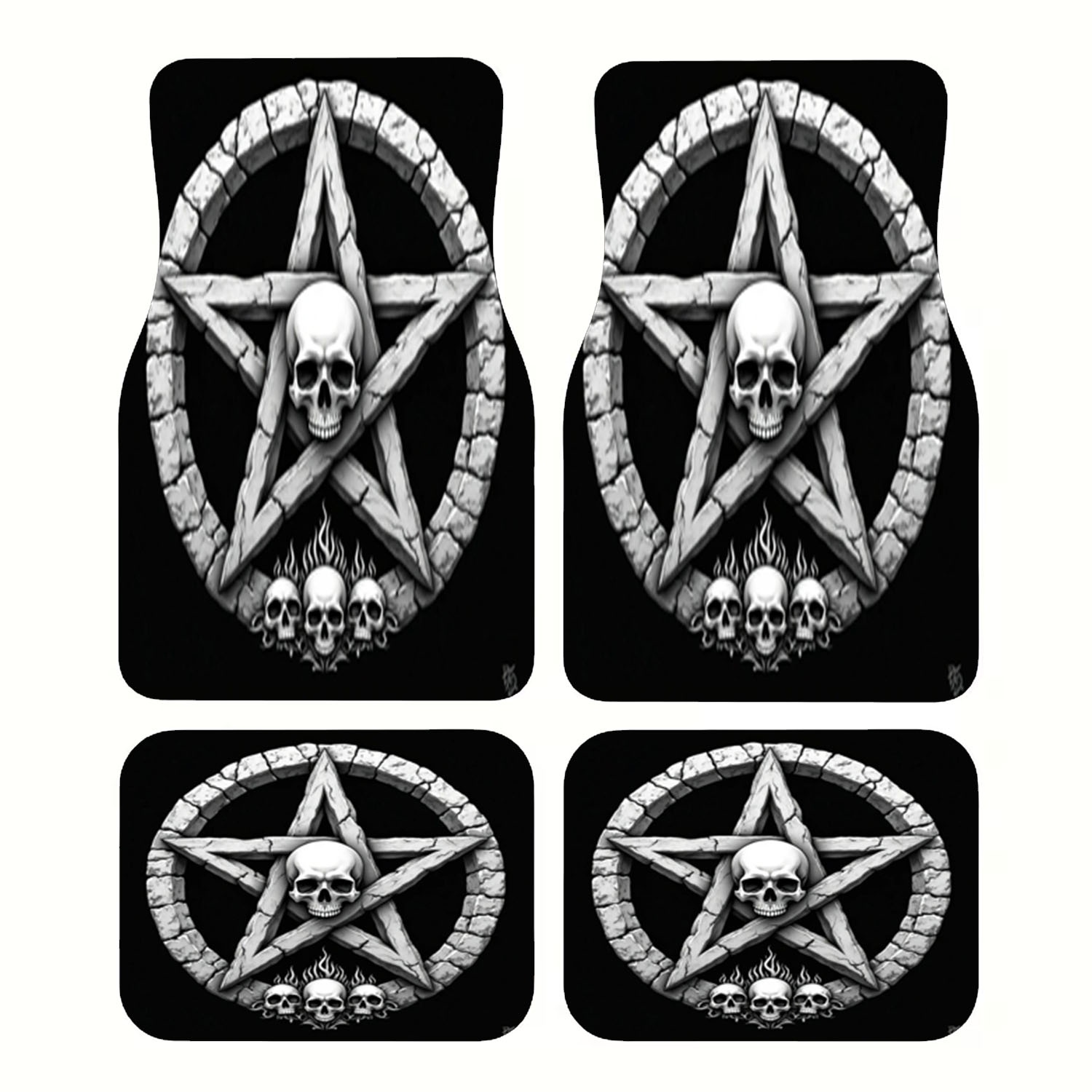 Alfombrillas de coche 4 piezas - Interior Design Monochrome reseña y precio