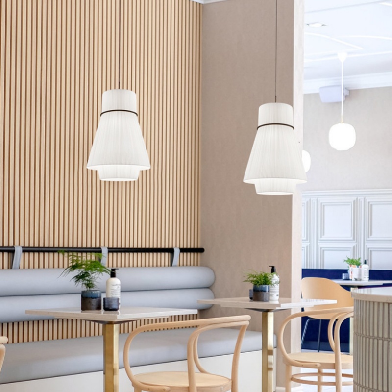 Lámpara Colgante LED de Tela M - Interior Design Years reseña y precio