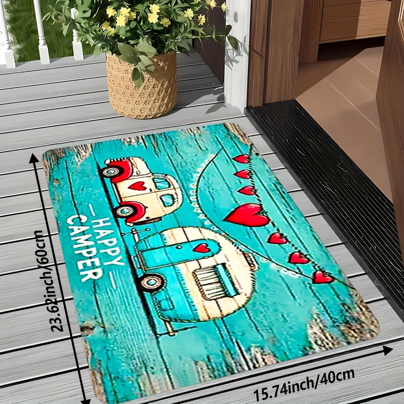 Vintage Camper Van & Hearts De - Interior Design Tech reseña y precio
