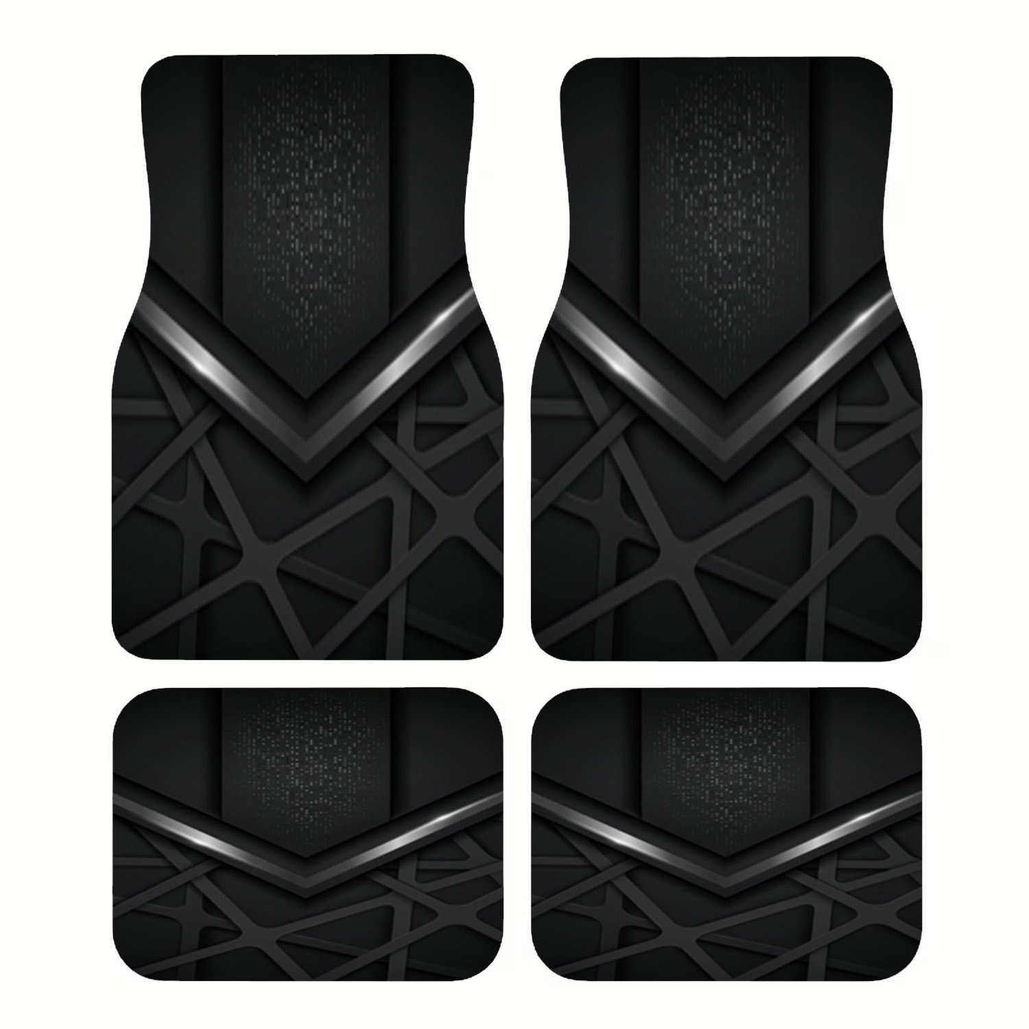 4 alfombrillas para coche con  - Interior Design Tech reseña y precio